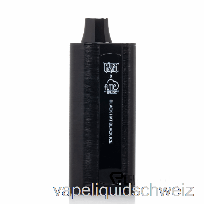 Nicky Jam X Fume 10000 Einweg Black Hat Black Ice Vape Liquid E-Liquid Schweiz